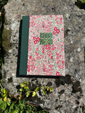 Porte Bloc-Notes fleuri " Good Mood " format A5